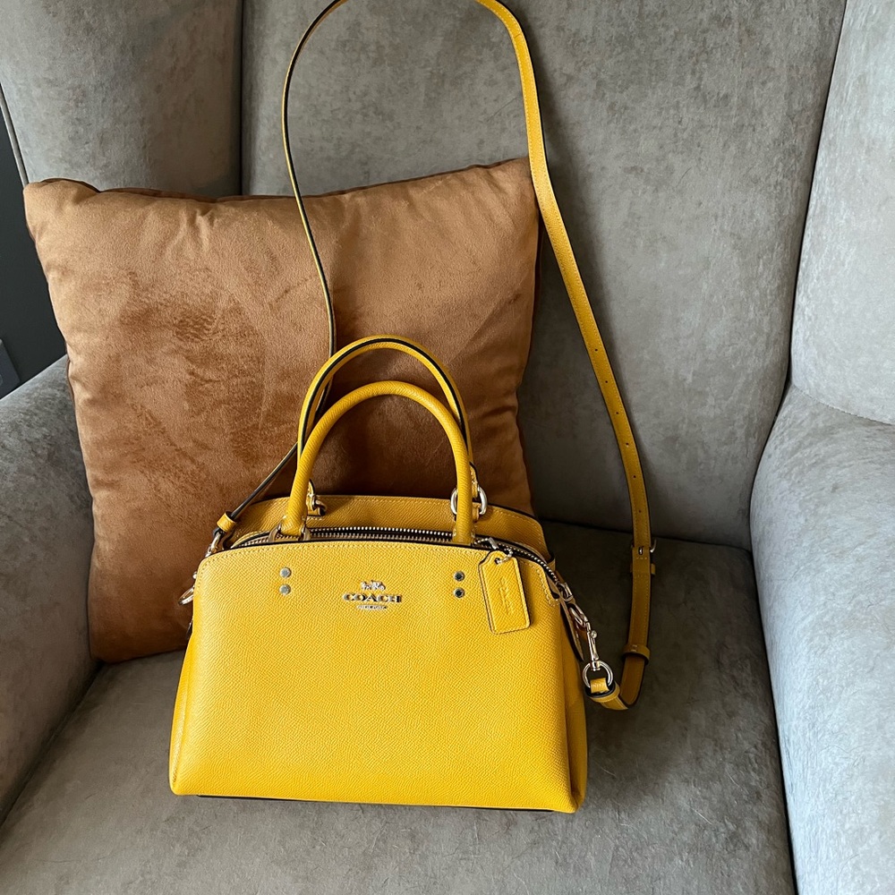 Mini Darcey Carryall gold/ canary